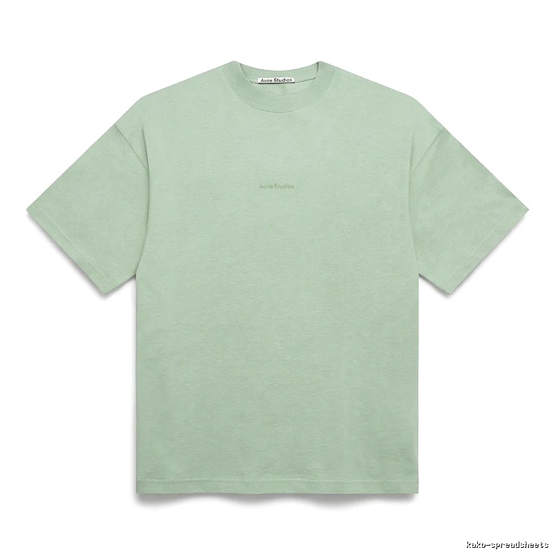 Acne Studios minimalist style light green T-shirt