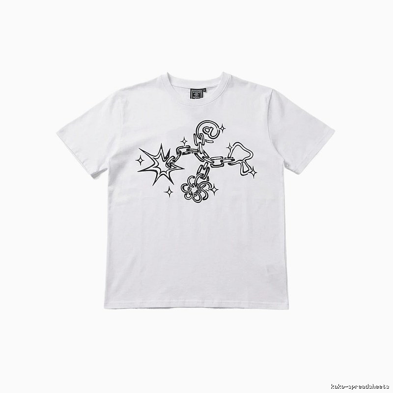 ADWYSD Graffiti Style White T-shirt