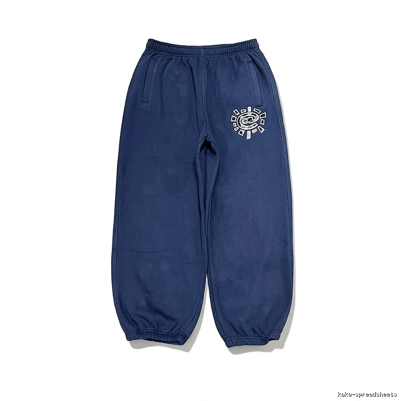 ADWYSD retro style navy blue sweatpants