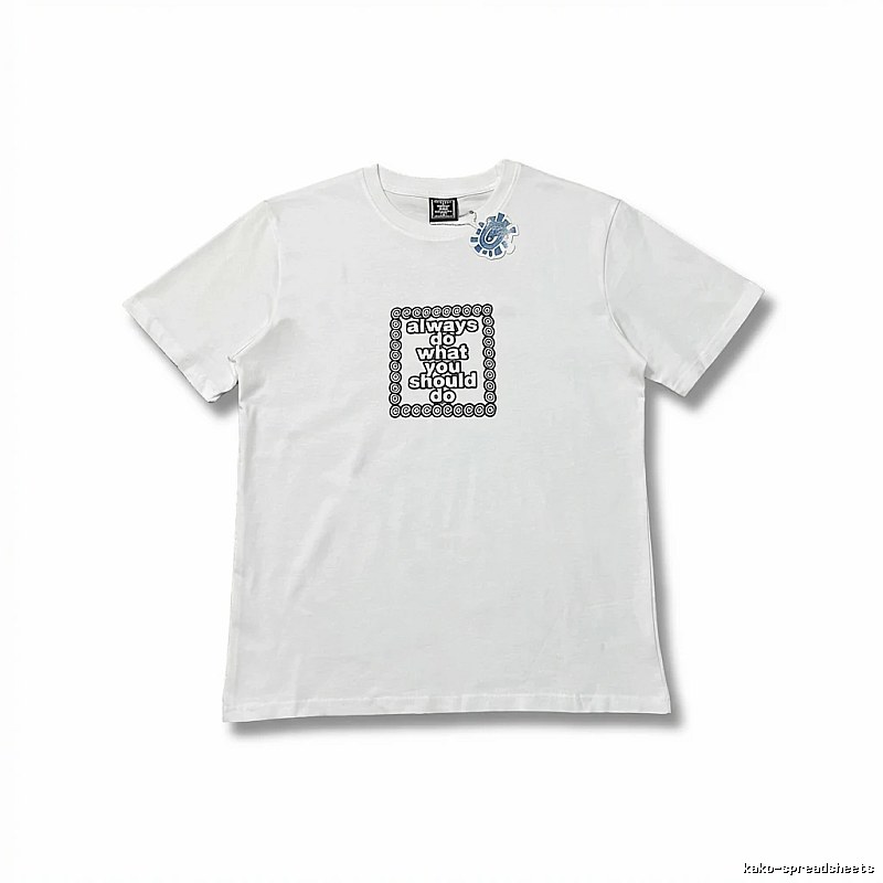 ADWYSD Trendy Style White T-shirt