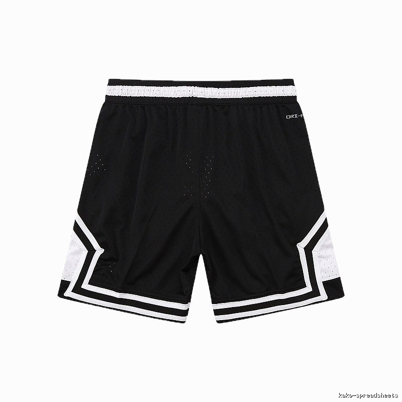 AJ Sporty Black and White Shorts