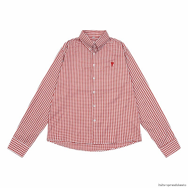 AMI checkered retro-style shirt