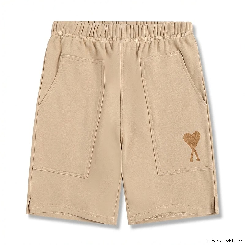 Ami Love Leisure Khaki Shorts