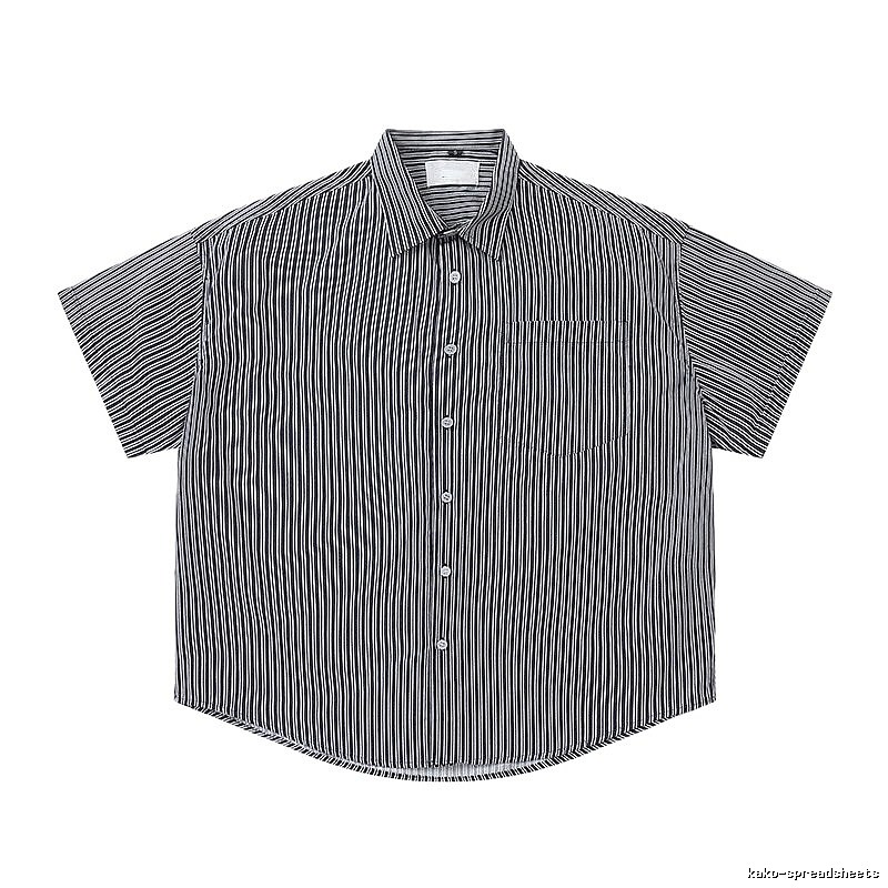 AMI striped retro-style shirt