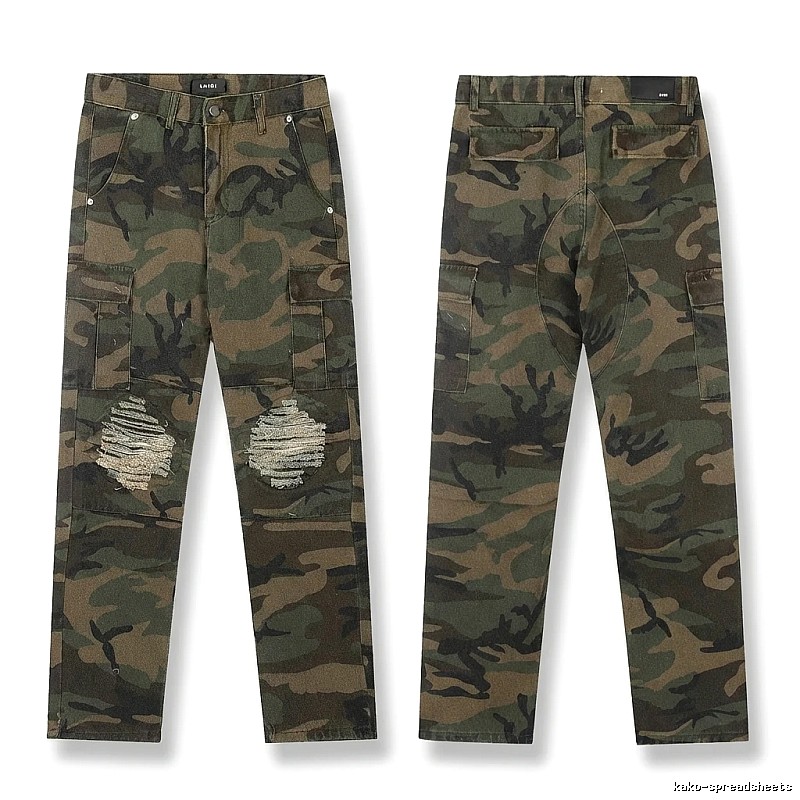 AMIRI camouflage-style work pants