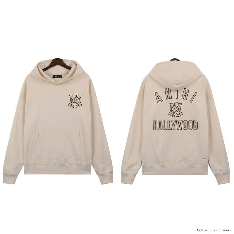 AMIRI retro-style off-white sweatshirt