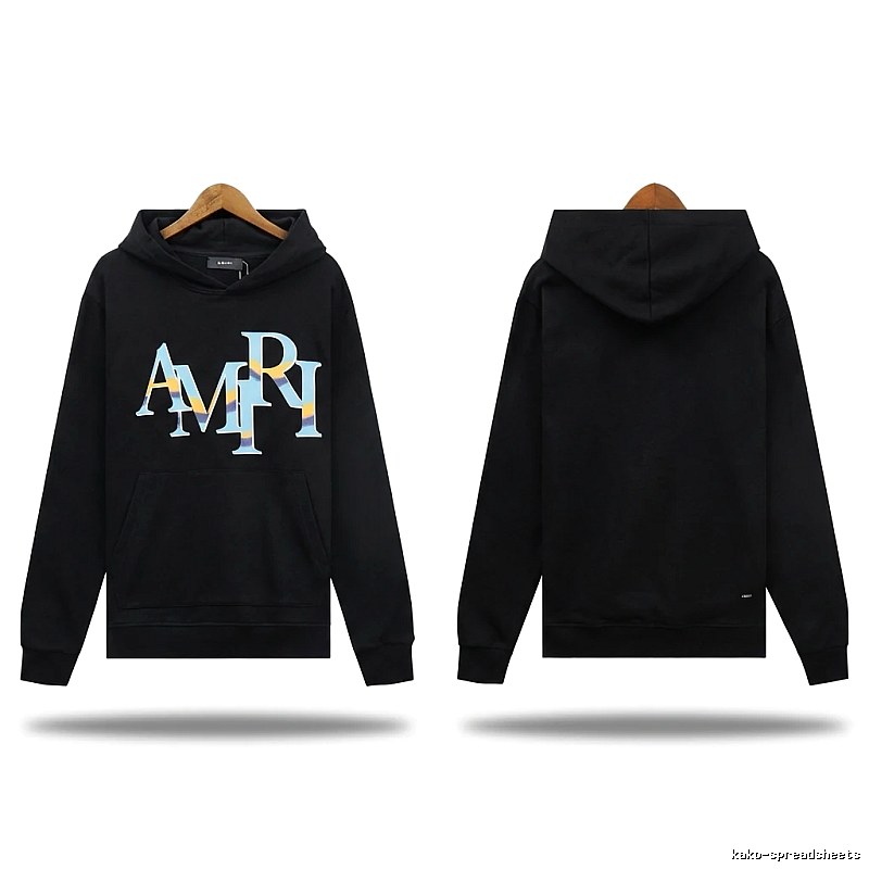 AMIRI Trendy and Cool Style Black Hoodie