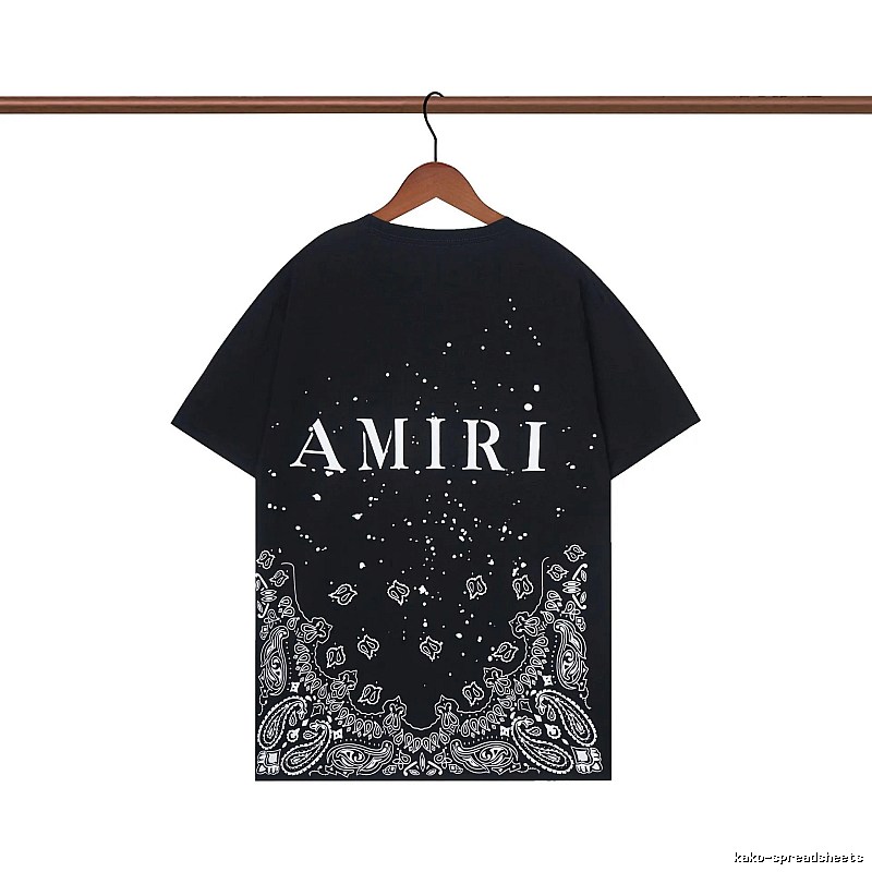 Amiri Weekend Graphic T-shirt White Blue Amiri for Seasonal Looks
