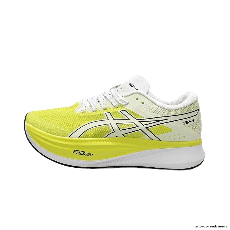 ASICS Racing Fluorescent Yellow Running Shoes