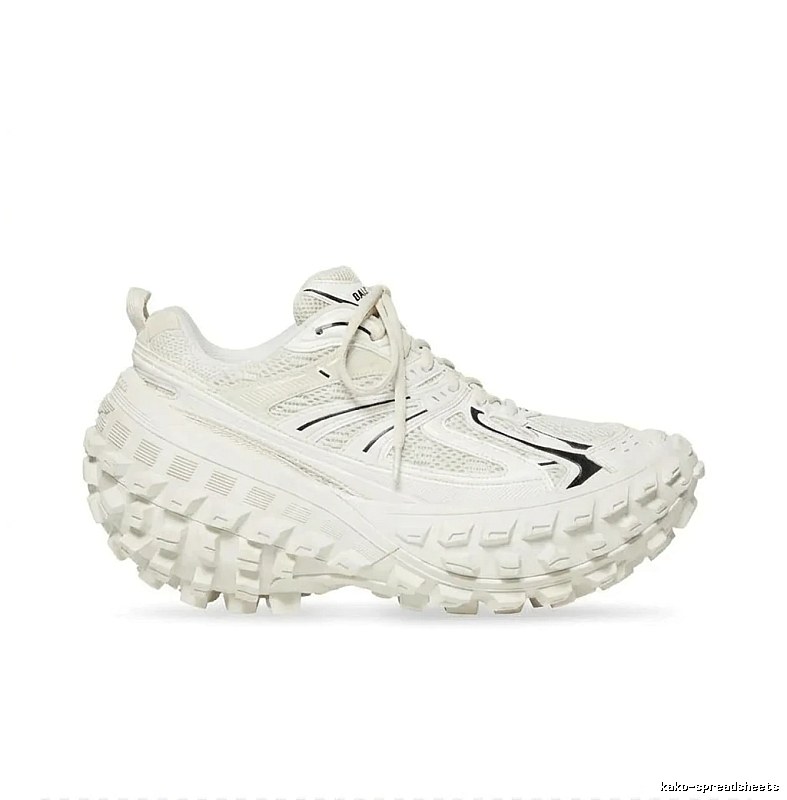 Balenciaga dad-style white shoes