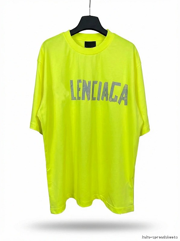 Balenciaga fluorescent color T-shirt