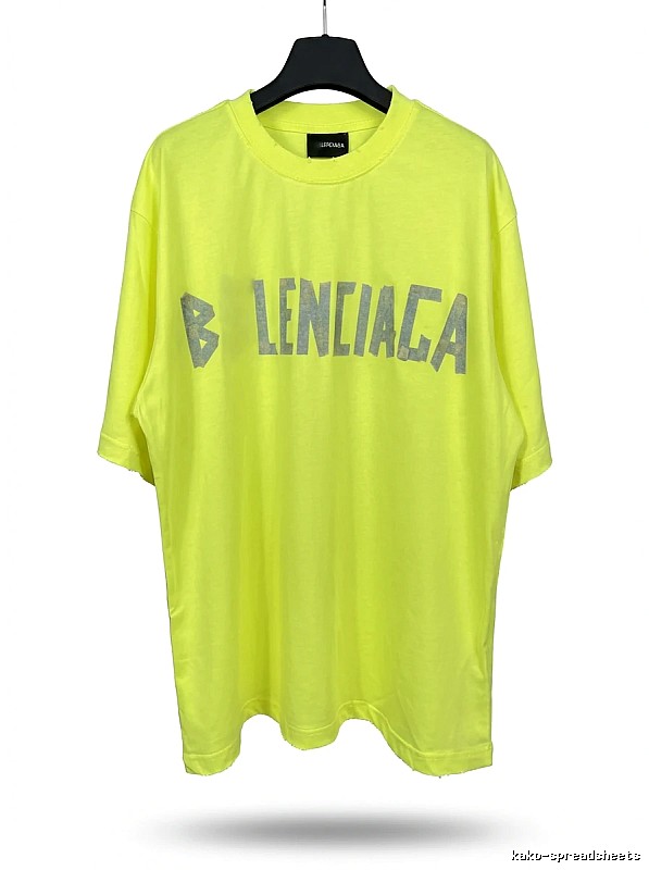 Balenciaga fluorescent style T-shirt