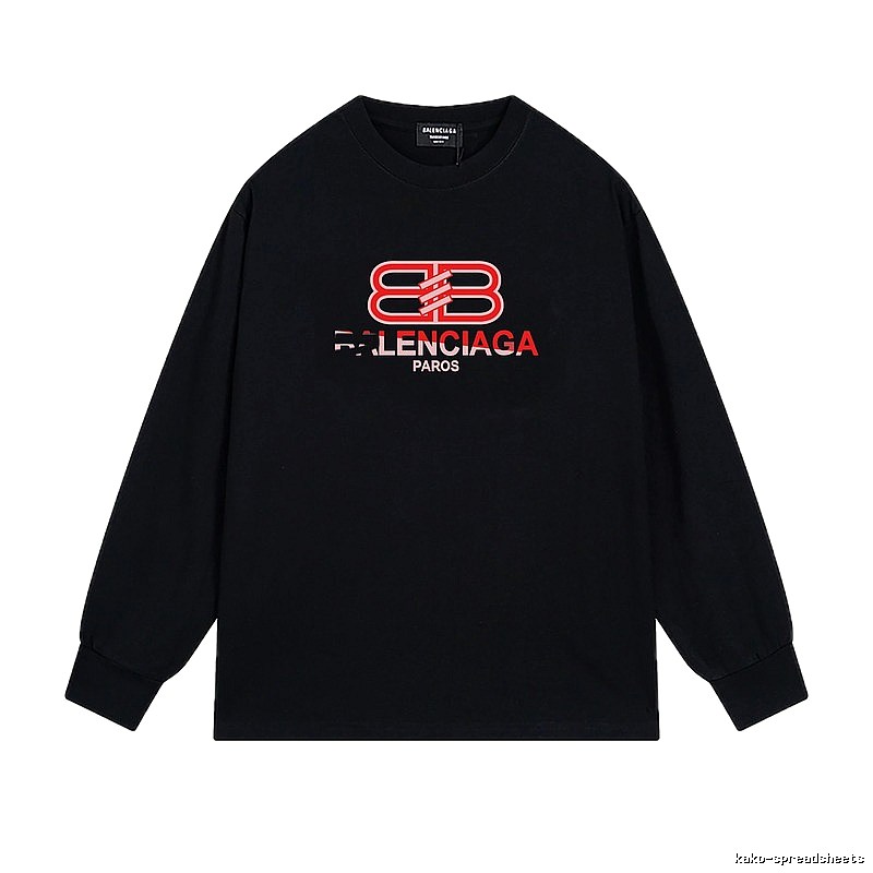 Balenciaga PAROS series black T-shirt