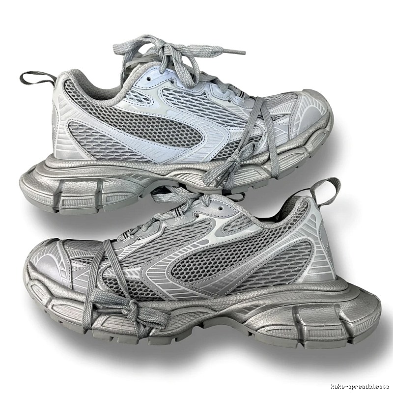 Balenciaga retro silver-gray sneakers