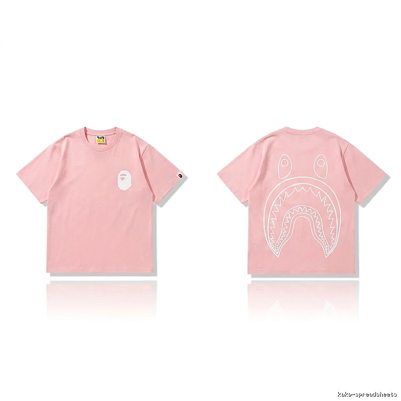 Bape Shark Series Pink T-shirt