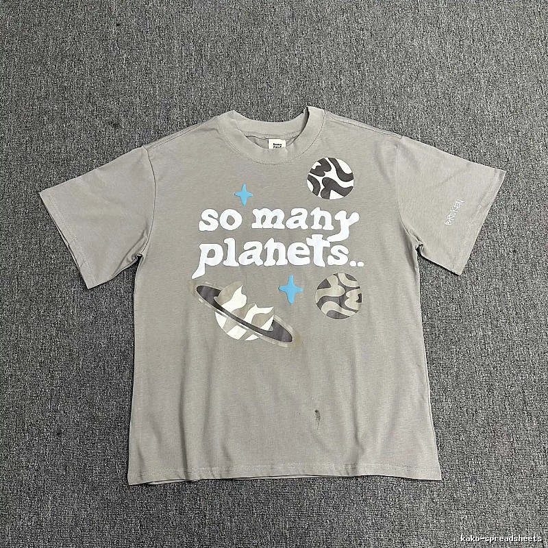 Broken Planet Summer Graphic T-shirt White Cotton Bold with Bold Graphic