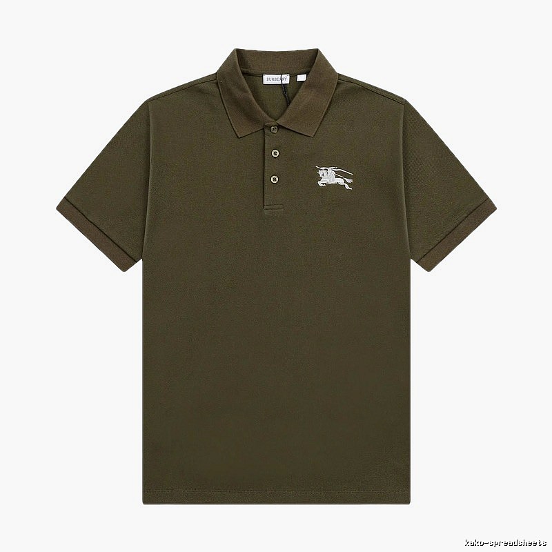 Burberry's retro-style polo shirt with the knight logo