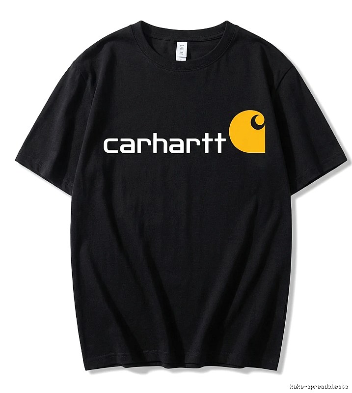 Carhartt classic black trendy T-shirt