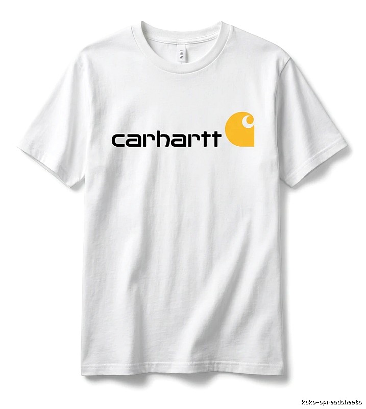 Carhartt Classic Simple Style White T-shirt