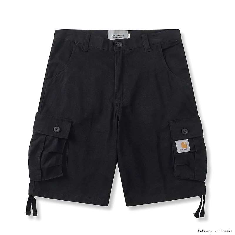 Carhartt workwear style black shorts