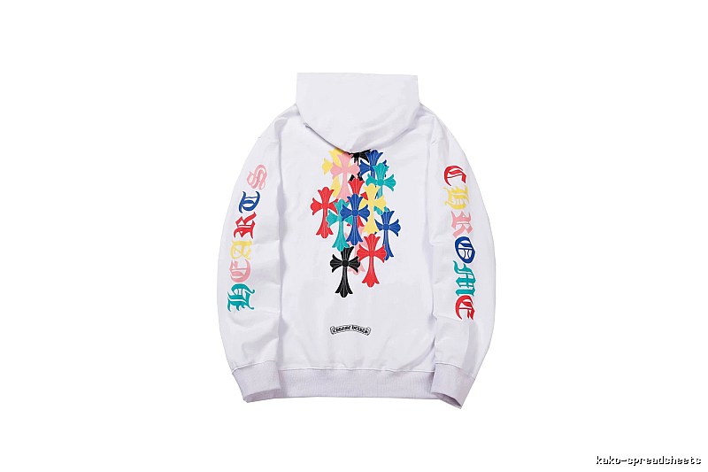 Chrome Hearts 2088-39 White Cross Graphic Hoodie City Outfit
