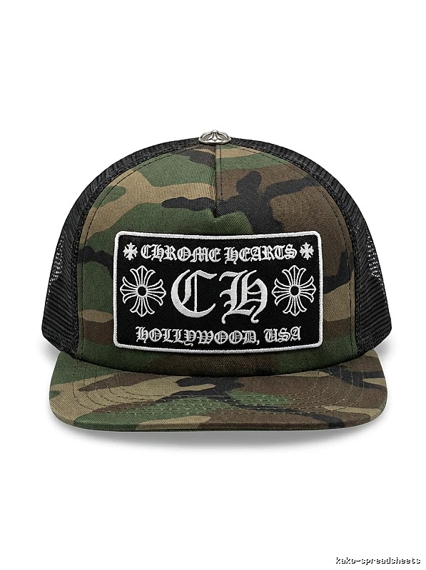 Chrome Hearts camouflage baseball cap