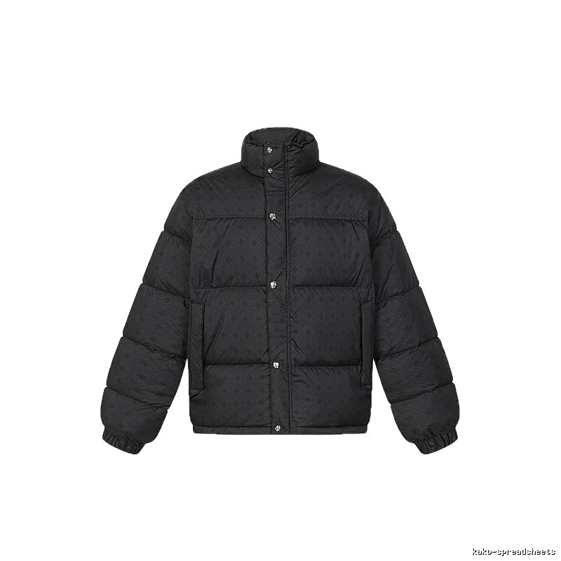 Chrome Hearts classic black down jacket