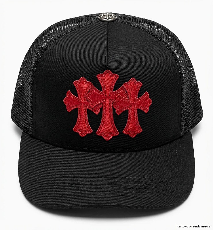 Chrome Hearts Cross Cool Black Hat