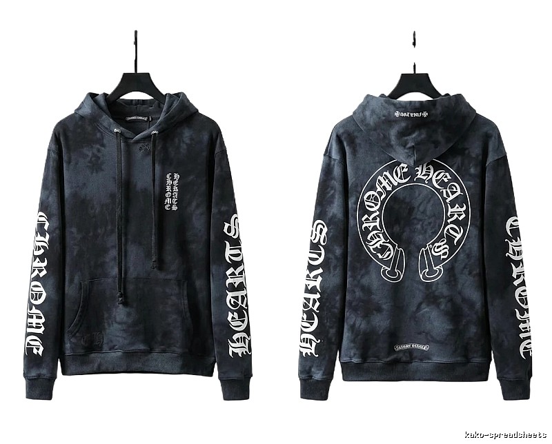 Chrome Hearts Dark Style Hoodie