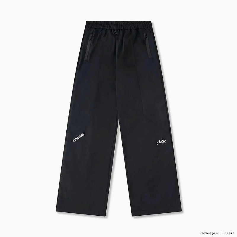 Corteiz Elite Series Trendy and Cool Style Black Long Pants