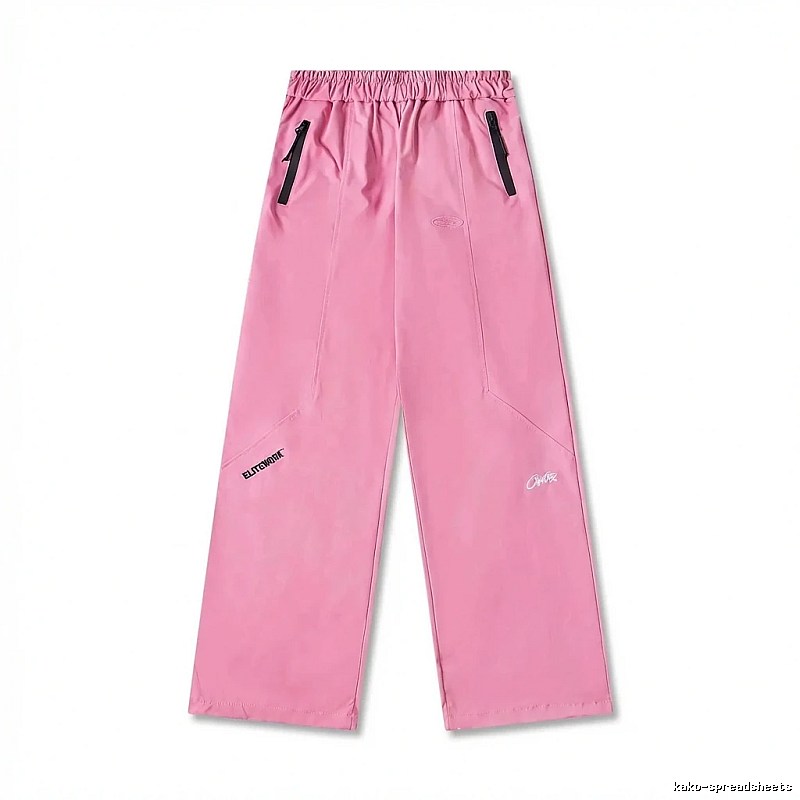 Corteiz Elitework Trendy and Cool Style Pink Pants