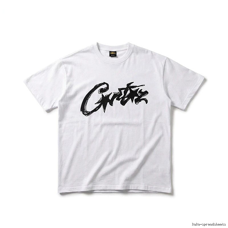 Corteiz Graffiti Style White T-shirt