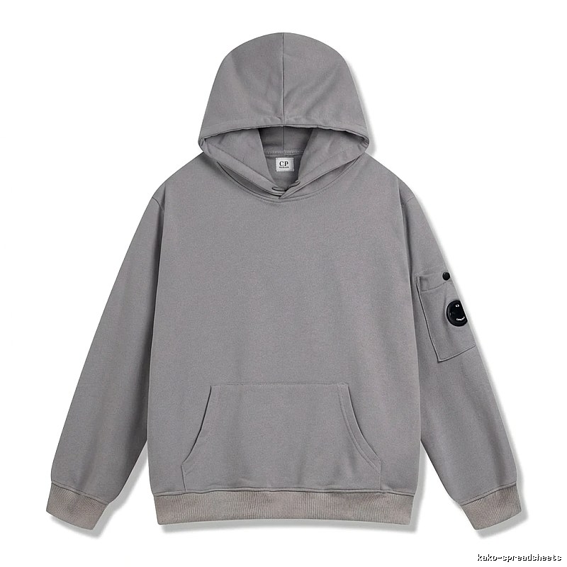 C.P. Grey Trendy Brand Hoodie