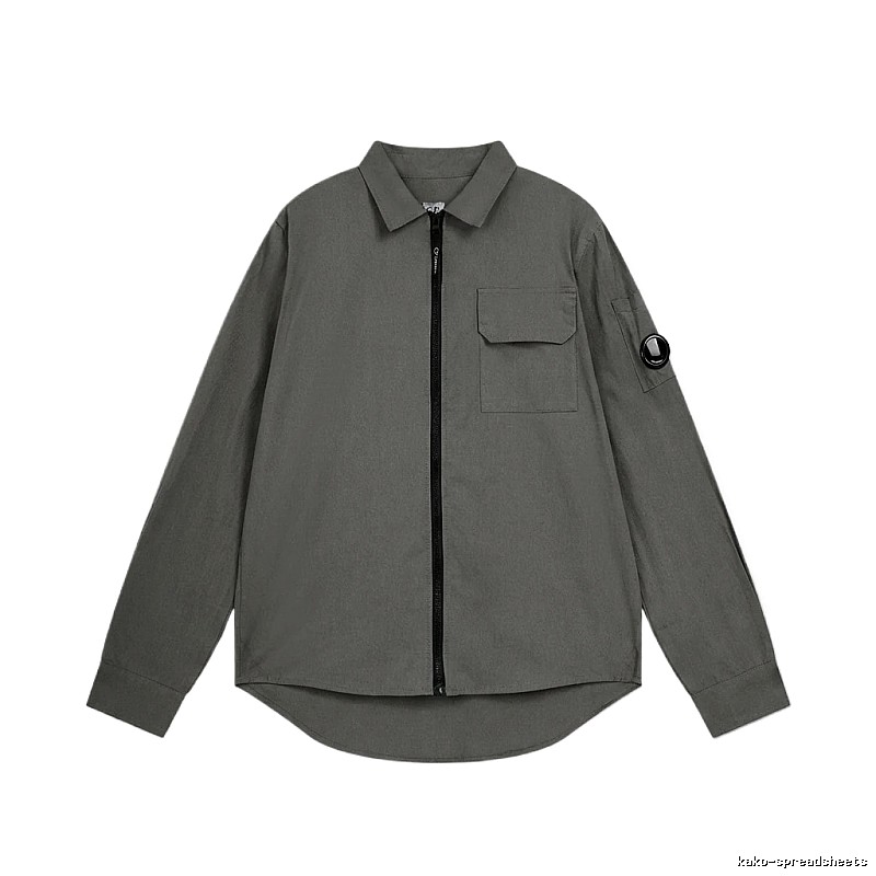 C.P. Grey Workwear Style Shirt