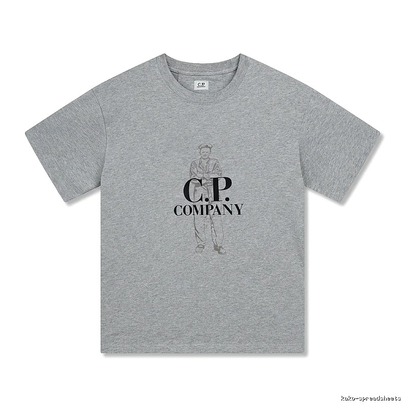 C.P. Retro Style Gray T-shirt