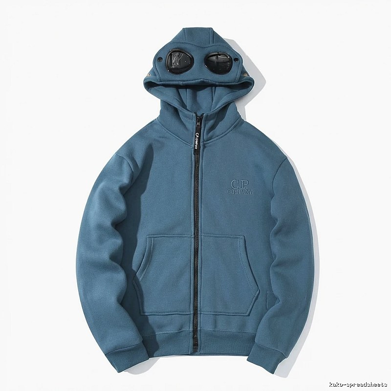 C.P. Workwear Style Blue Hoodie