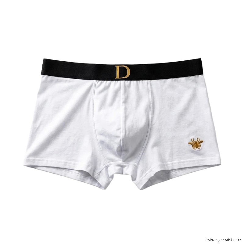 Dior classic fashion white panties