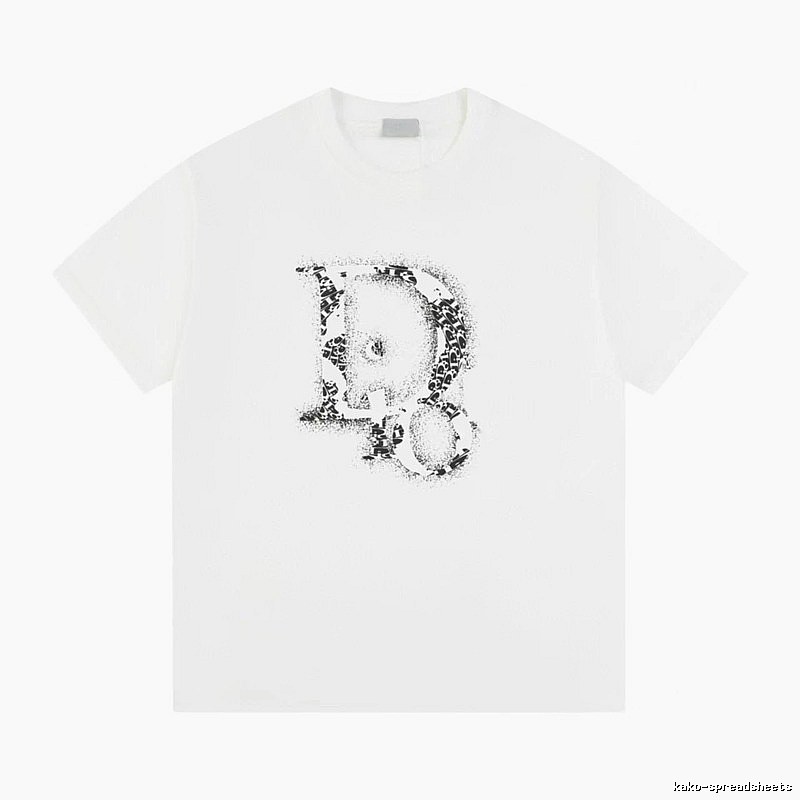 Dior Minimalist Monogram White Short-sleeved T-shirt