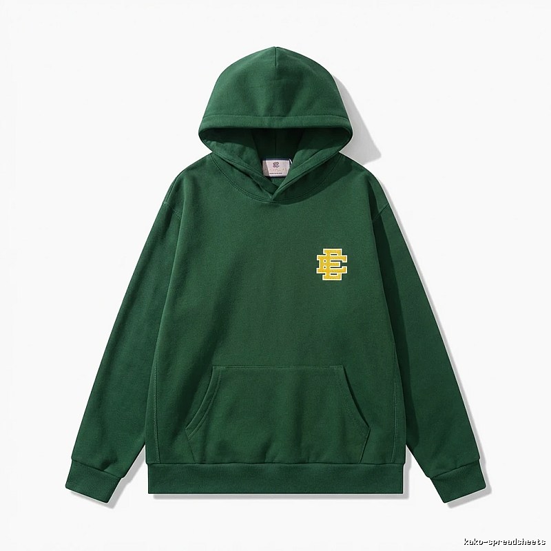 Eric Emanuel American retro green sweatshirt