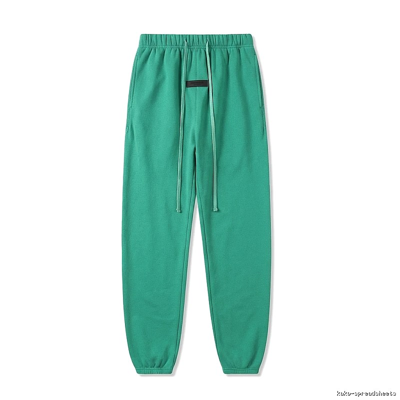 ESSENTIALS Basic Style Casual Green Pants