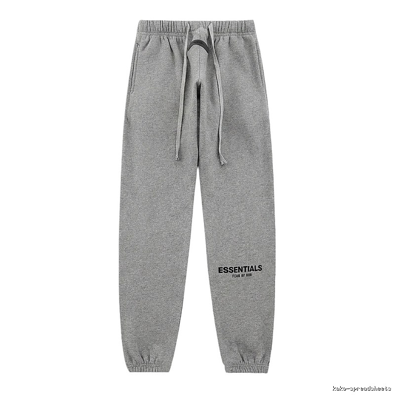 ESSENTIALS casual style grey sweatpants