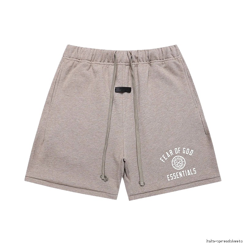 ESSENTIALS casual style light gray shorts