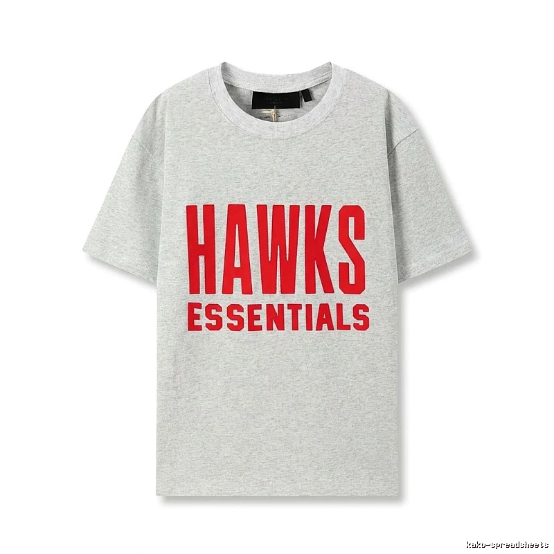 ESSENTIALS Gray Short-sleeve T-shirt