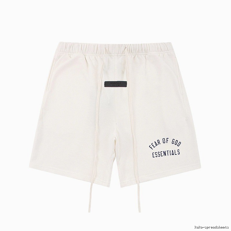 ESSENTIALS minimalist style white shorts