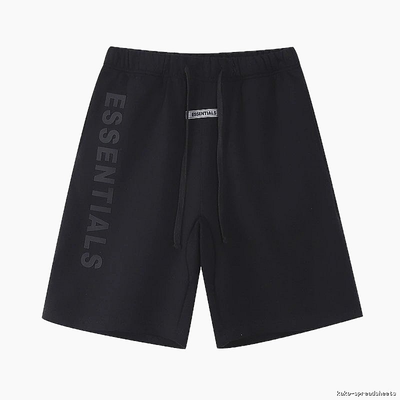 Essentials trendy and cool style black shorts