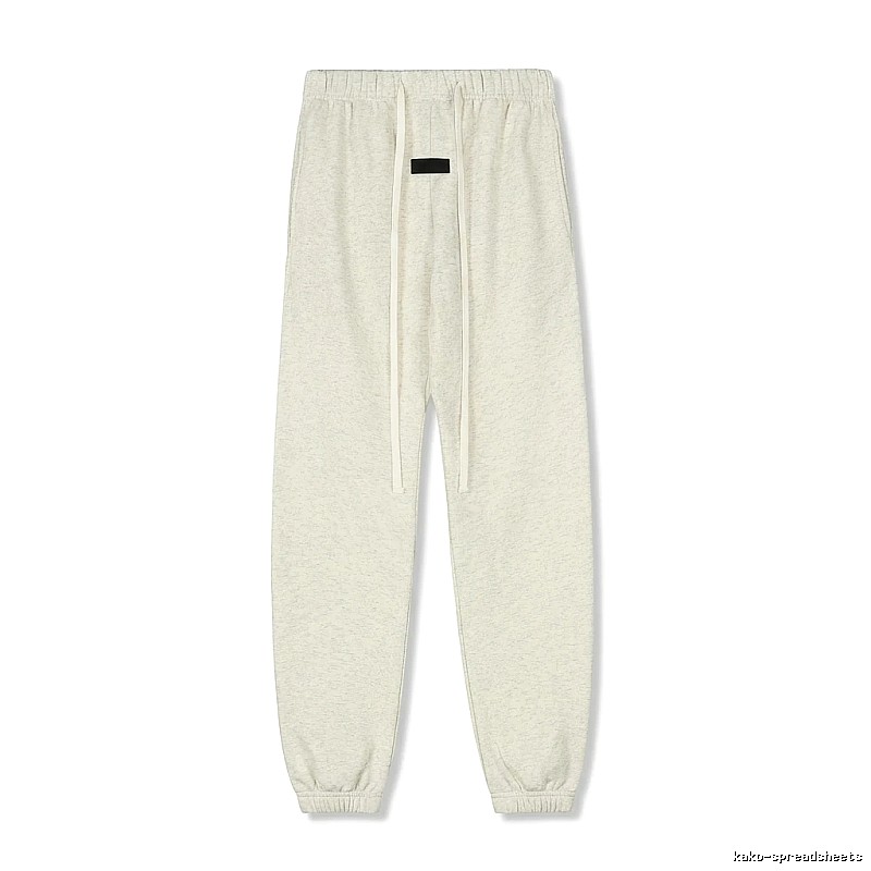 ESSENTIALS Trendy Brand Casual Light Gray Sweatpants