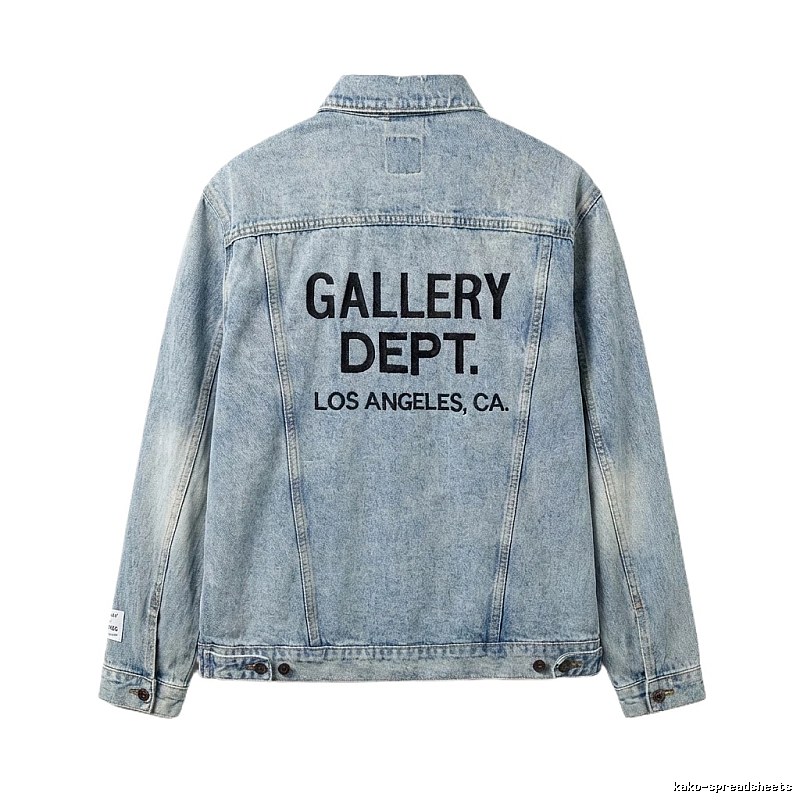 Gallery Dept Denim Retro Style Jacket