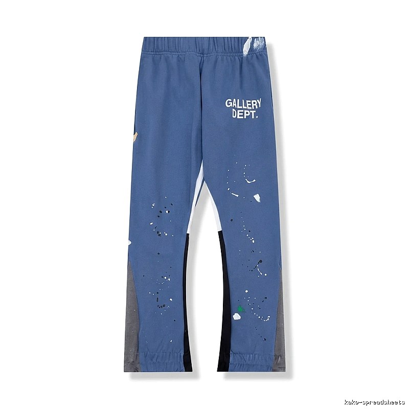 Gallery Dept Graffiti Style Blue Pants