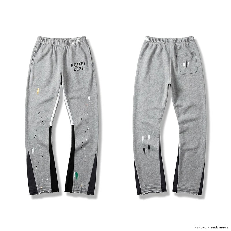 Gallery Dept Graffiti Style Gray Sweatpants