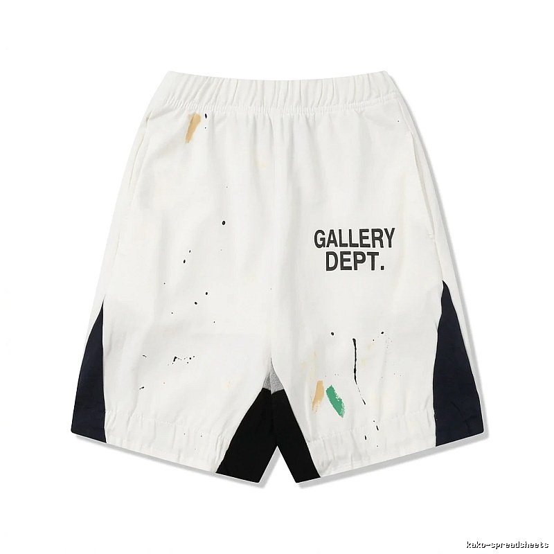 Gallery Dept Graffiti-style White Shorts